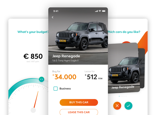 Een leuke en gemakkelijke lease-app 