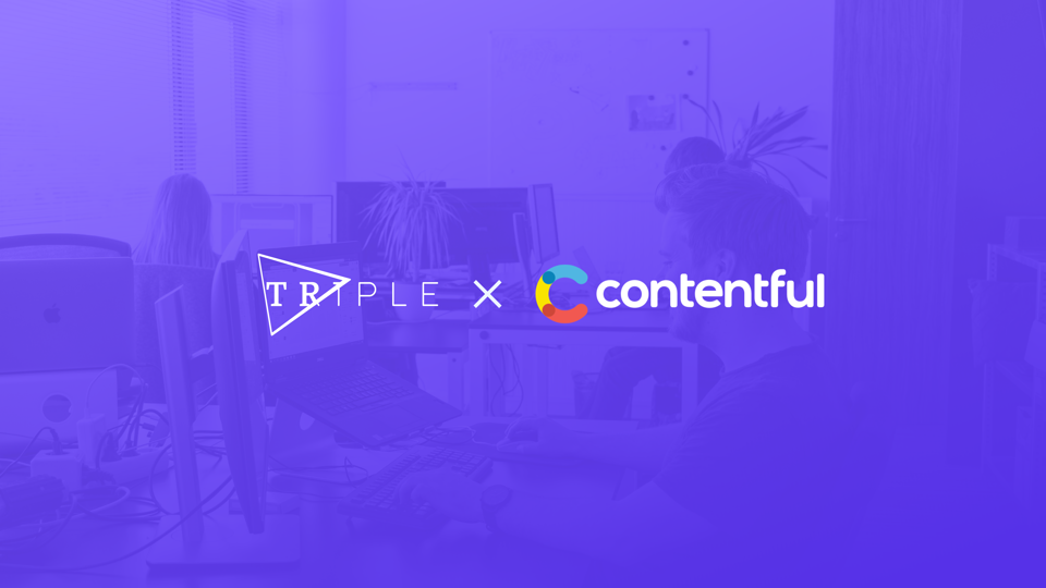 Triple kondigt samenwerking met Contentful aan