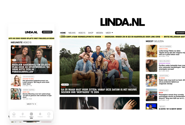 Een onweerstaanbaar nieuws en entertainment platform