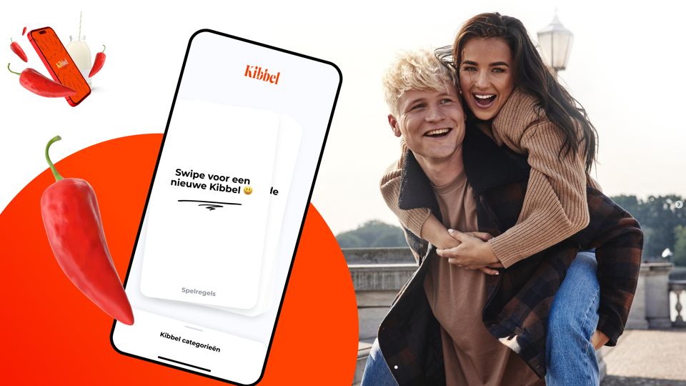 Triple lanceert Kibbel app in samenwerking met contentmakers Kalvijn en Nina Warink