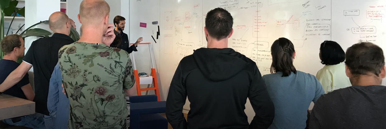 Week long intensive design sprint to learn from each other and create ownership Week long intensive design sprint to learn from each other and create ownership