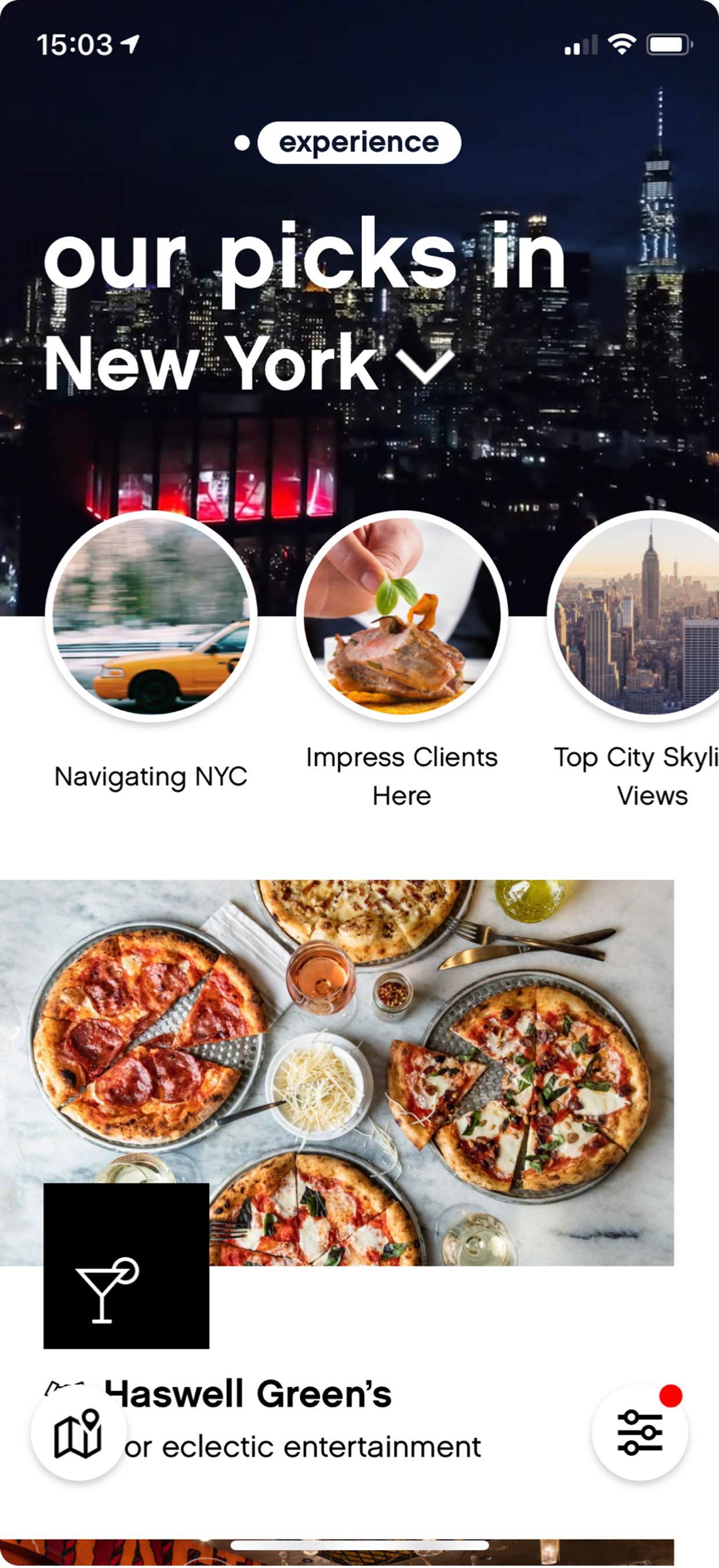 Brand-curated city recommendations Brand-curated city recommendations